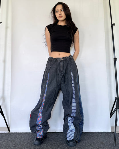 [BIG SIZE] Tie Pants 030