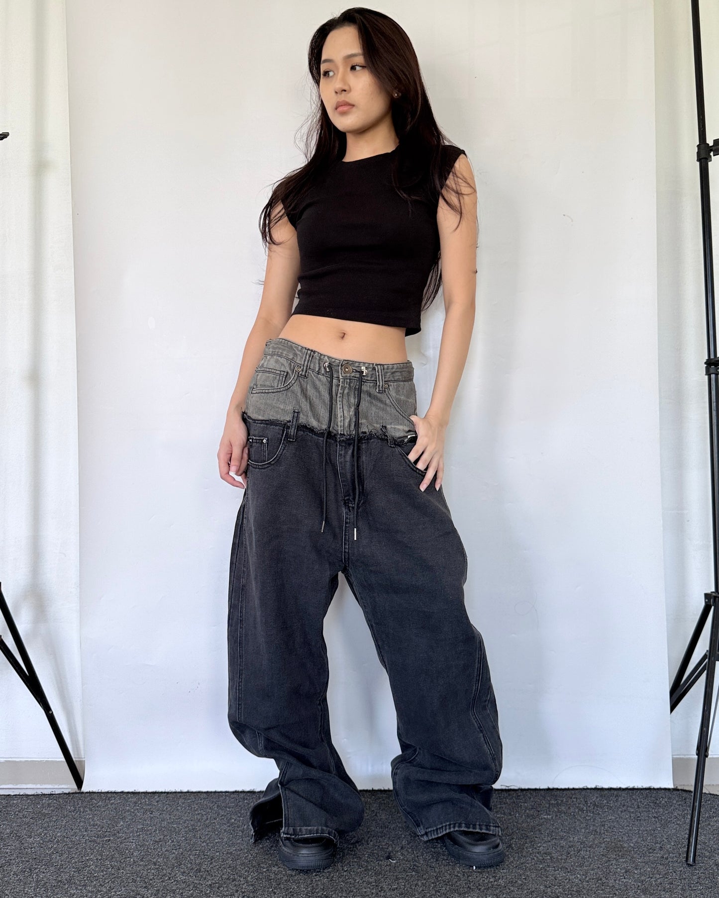 Double Waist Pants 011