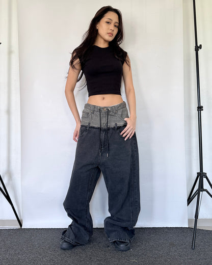 Double Waist Pants 011