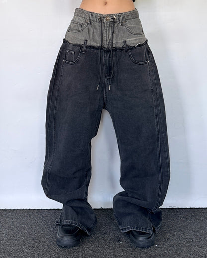 Double Waist Pants 011