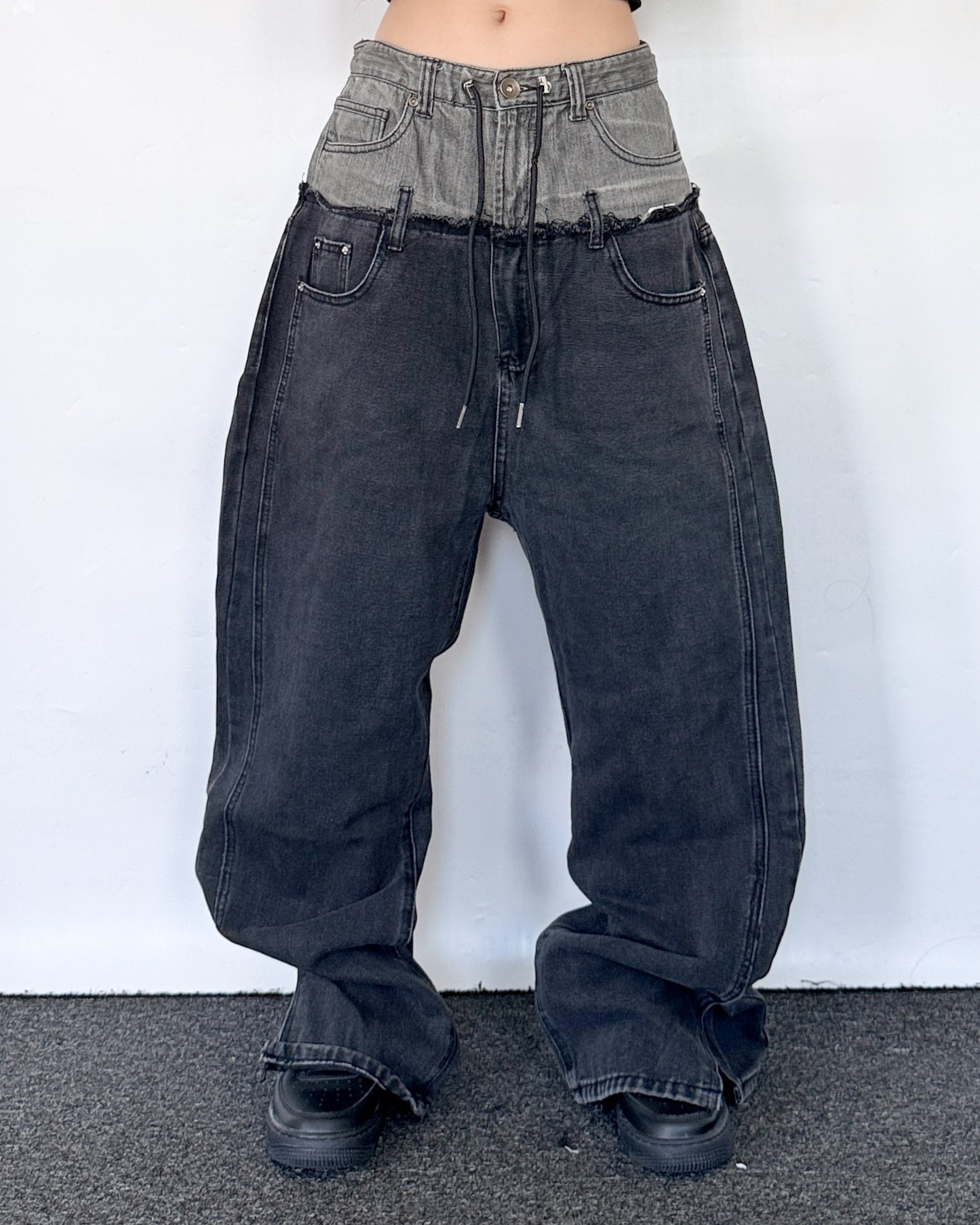 Double Waist Pants 011