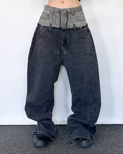 Double Waist Pants 011