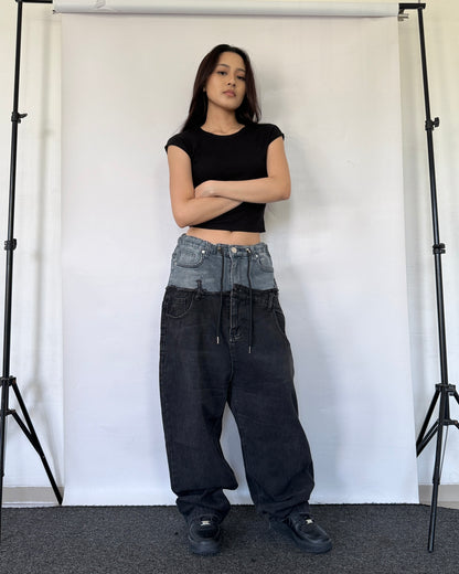 Double Waist Pants 013