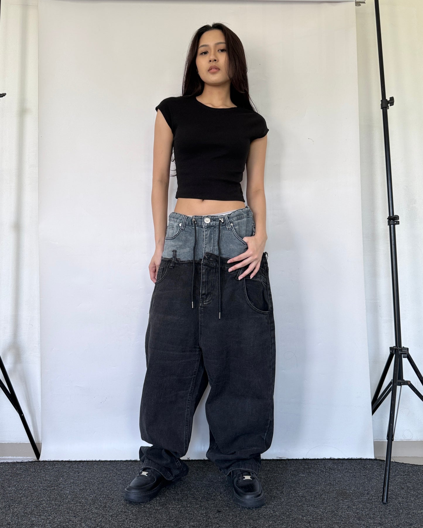 Double Waist Pants 013