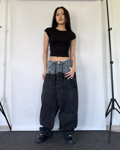 Double Waist Pants 013