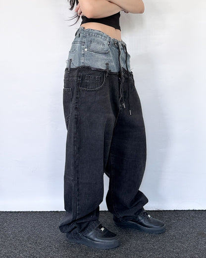 Double Waist Pants 013