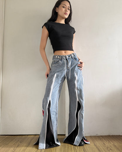 Zipper Pants 0322