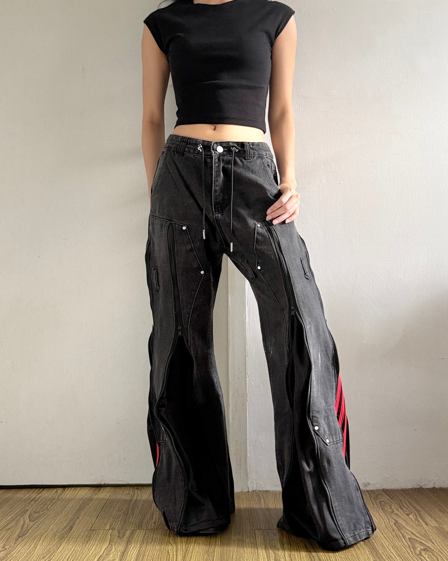 Zipper Pants 0323