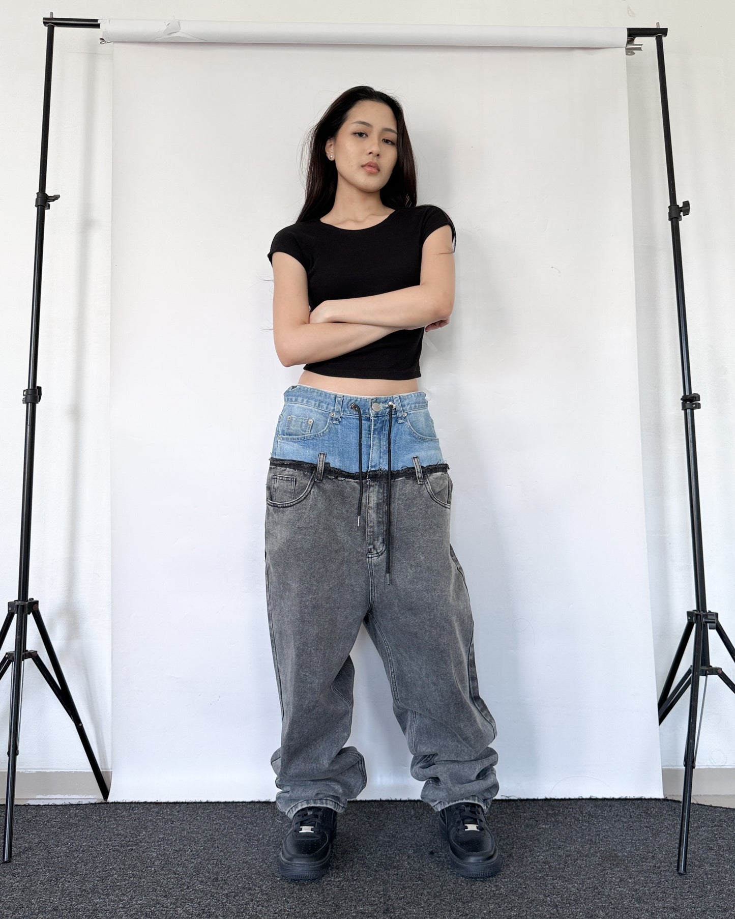 Double Waist Pants 015