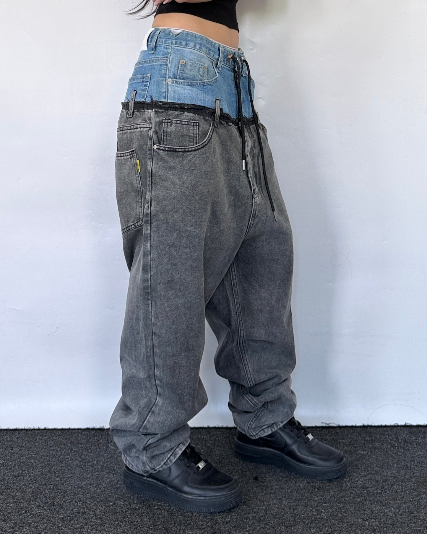 Double Waist Pants 015