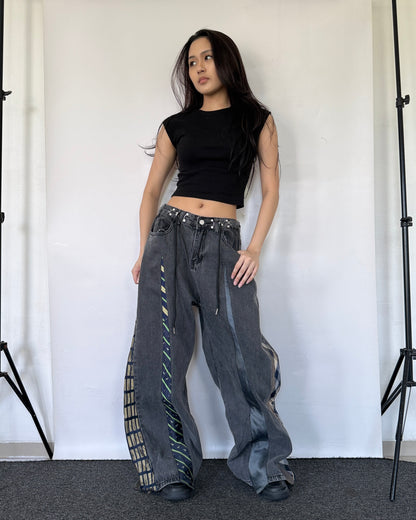 Tie Pants 034