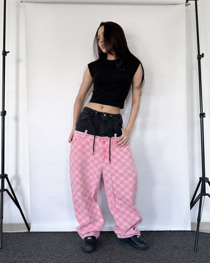 Double Waist Pants 016