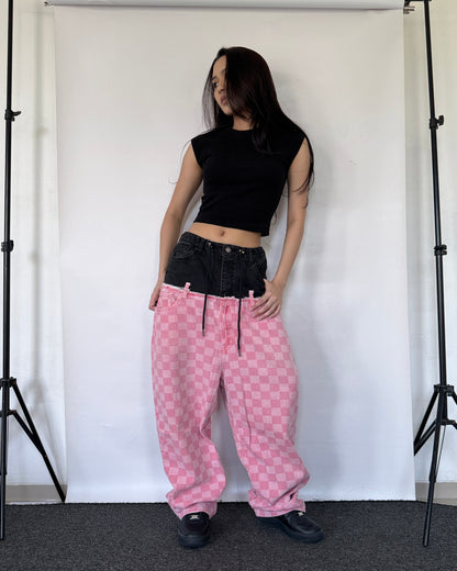 Double Waist Pants 016