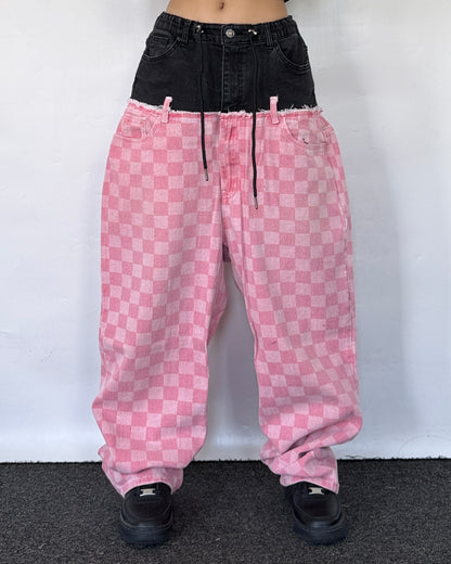Double Waist Pants 016