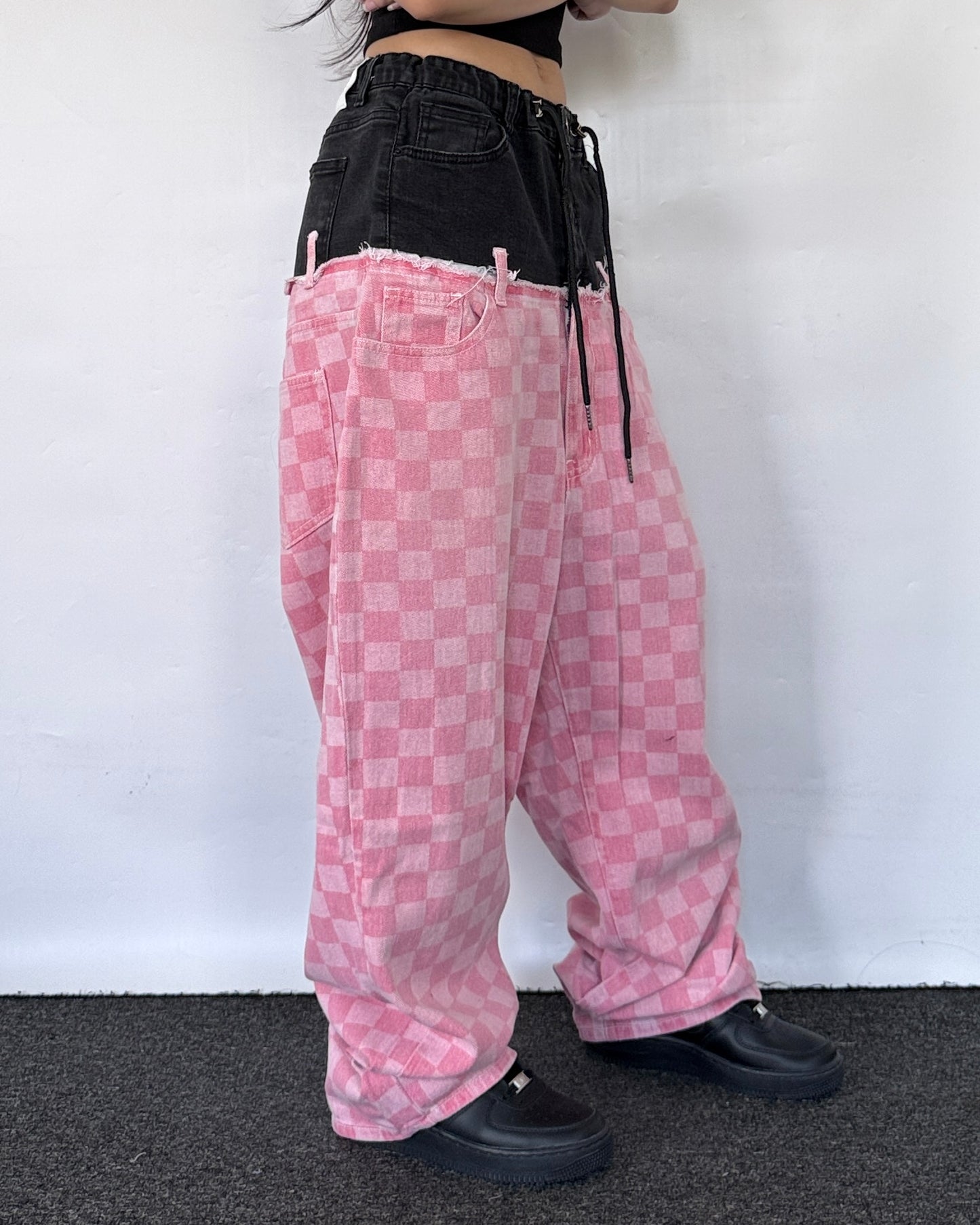 Double Waist Pants 016