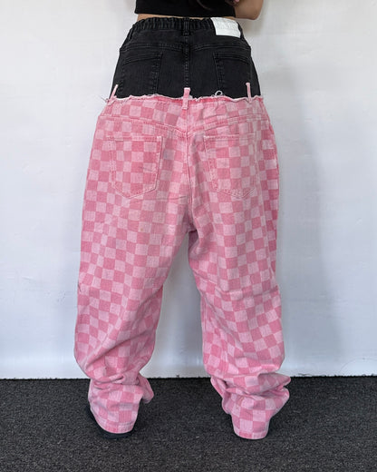 Double Waist Pants 016