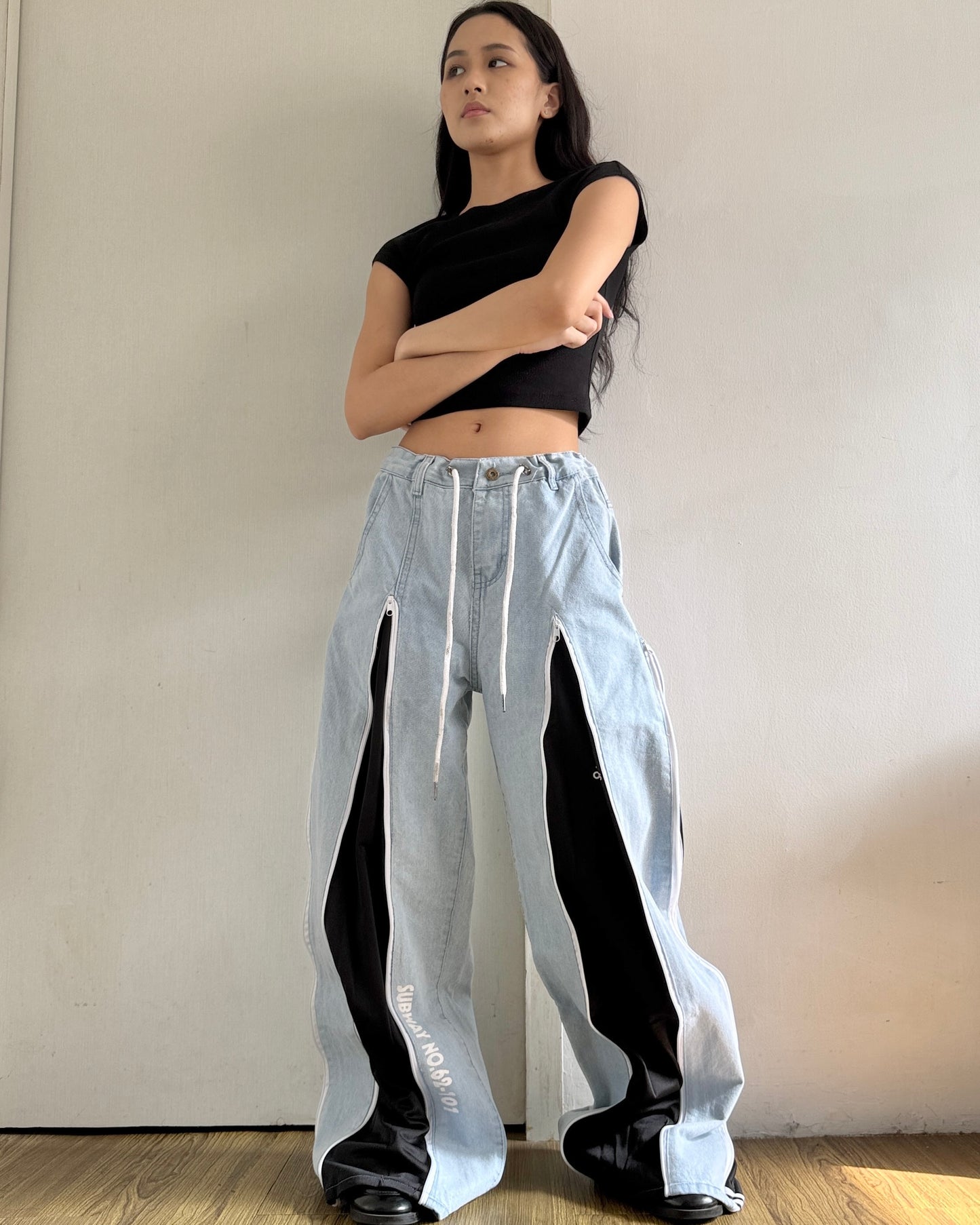 Zipper Pants 0330