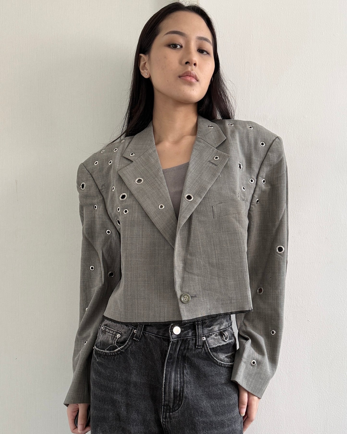 Eyelet Blazer 030