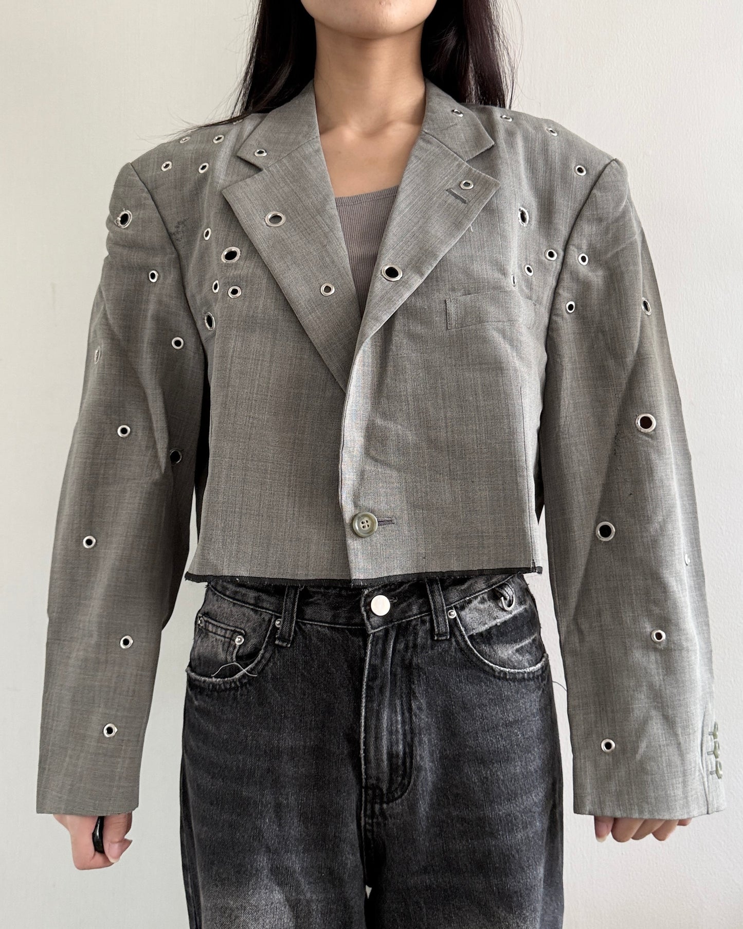 Eyelet Blazer 030