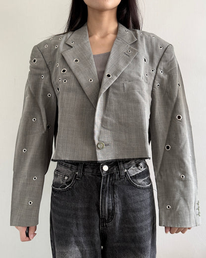Eyelet Blazer 030