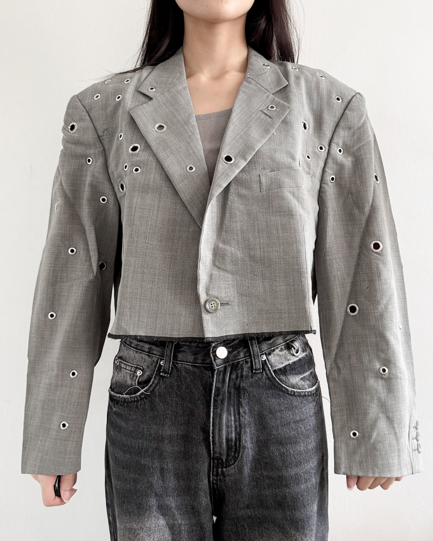 Eyelet Blazer 030