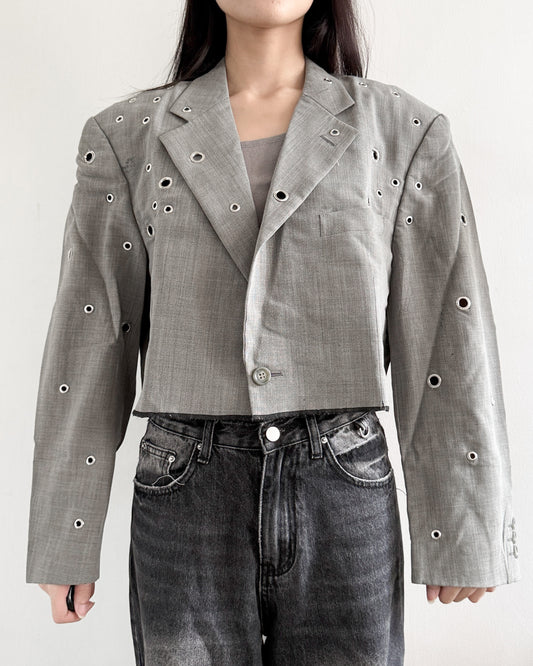 Eyelet Blazer 030