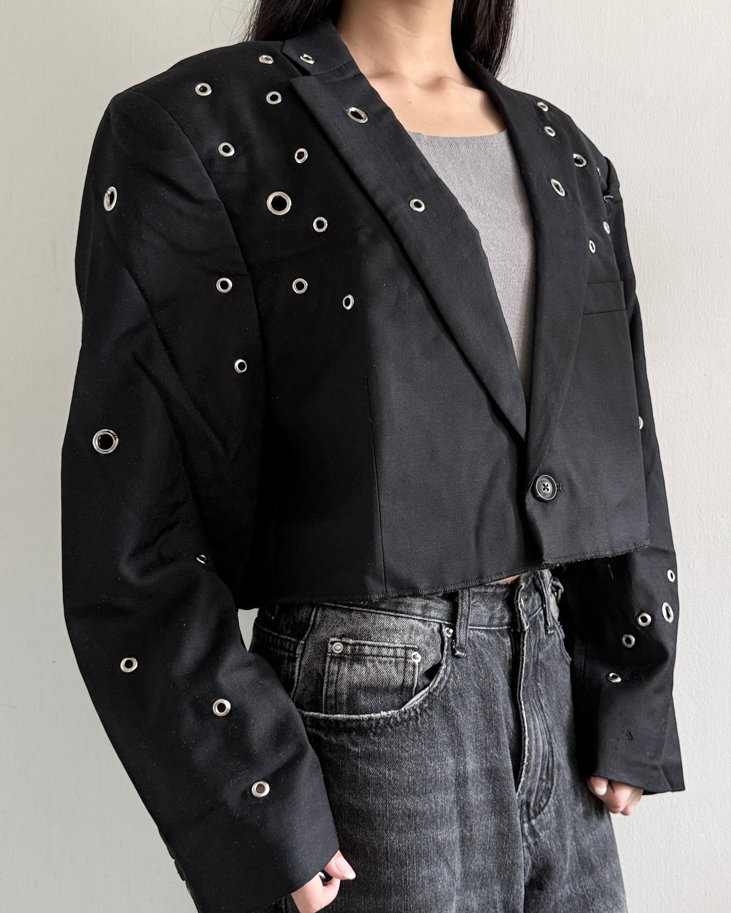 Eyelet Blazer 031