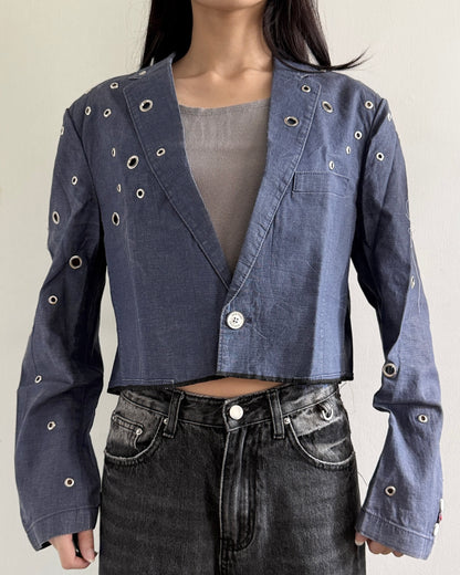 Eyelet Blazer 032
