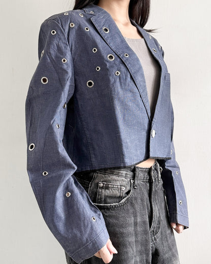 Eyelet Blazer 032