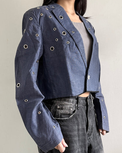 Eyelet Blazer 032