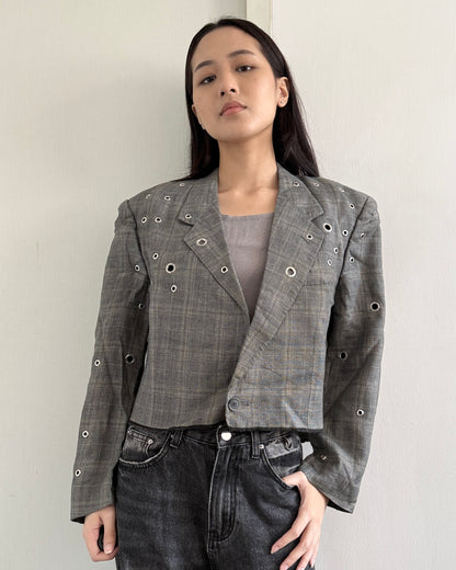 Eyelet Blazer 033