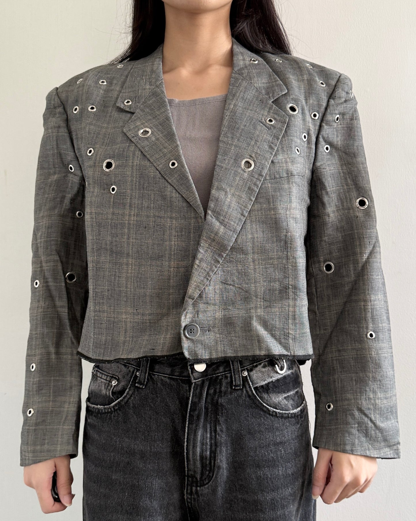 Eyelet Blazer 033