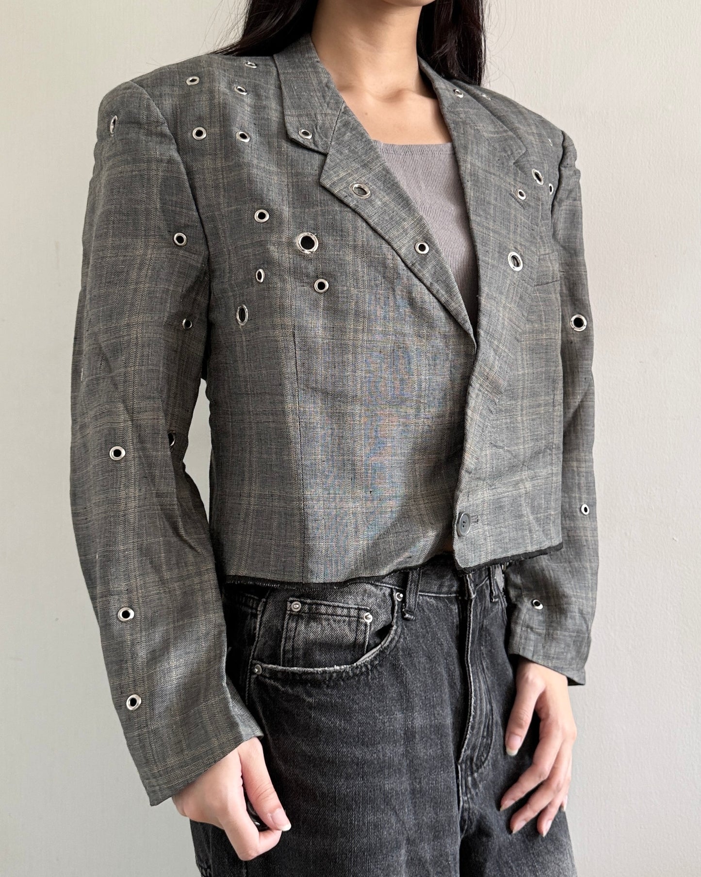 Eyelet Blazer 033