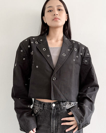 Eyelet Blazer 034