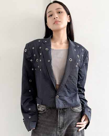 Eyelet Blazer 035