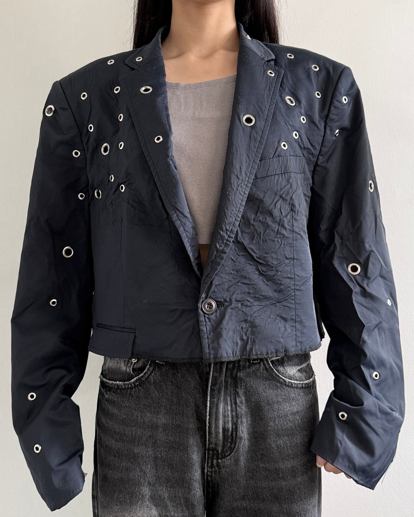 Eyelet Blazer 035