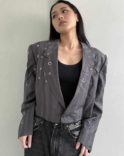 Eyelet Blazer 036