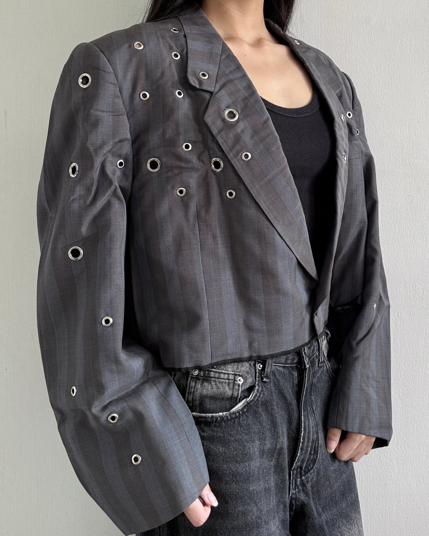 Eyelet Blazer 036