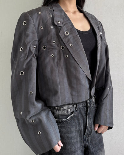 Eyelet Blazer 036