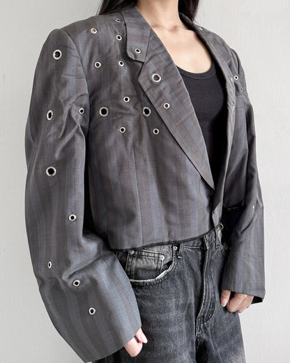 Eyelet Blazer 036