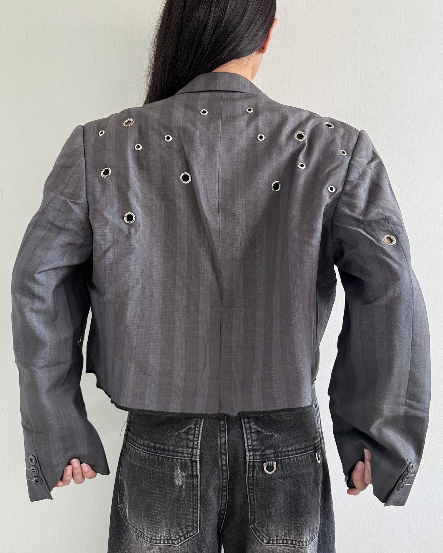 Eyelet Blazer 036