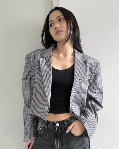 Eyelet Blazer 037