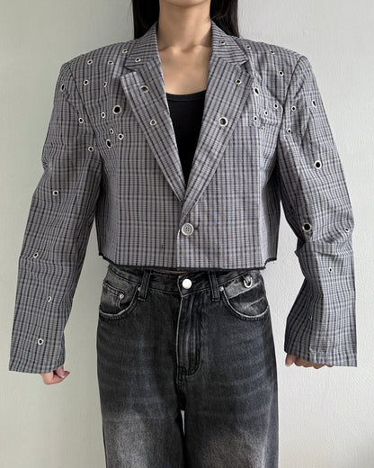 Eyelet Blazer 037