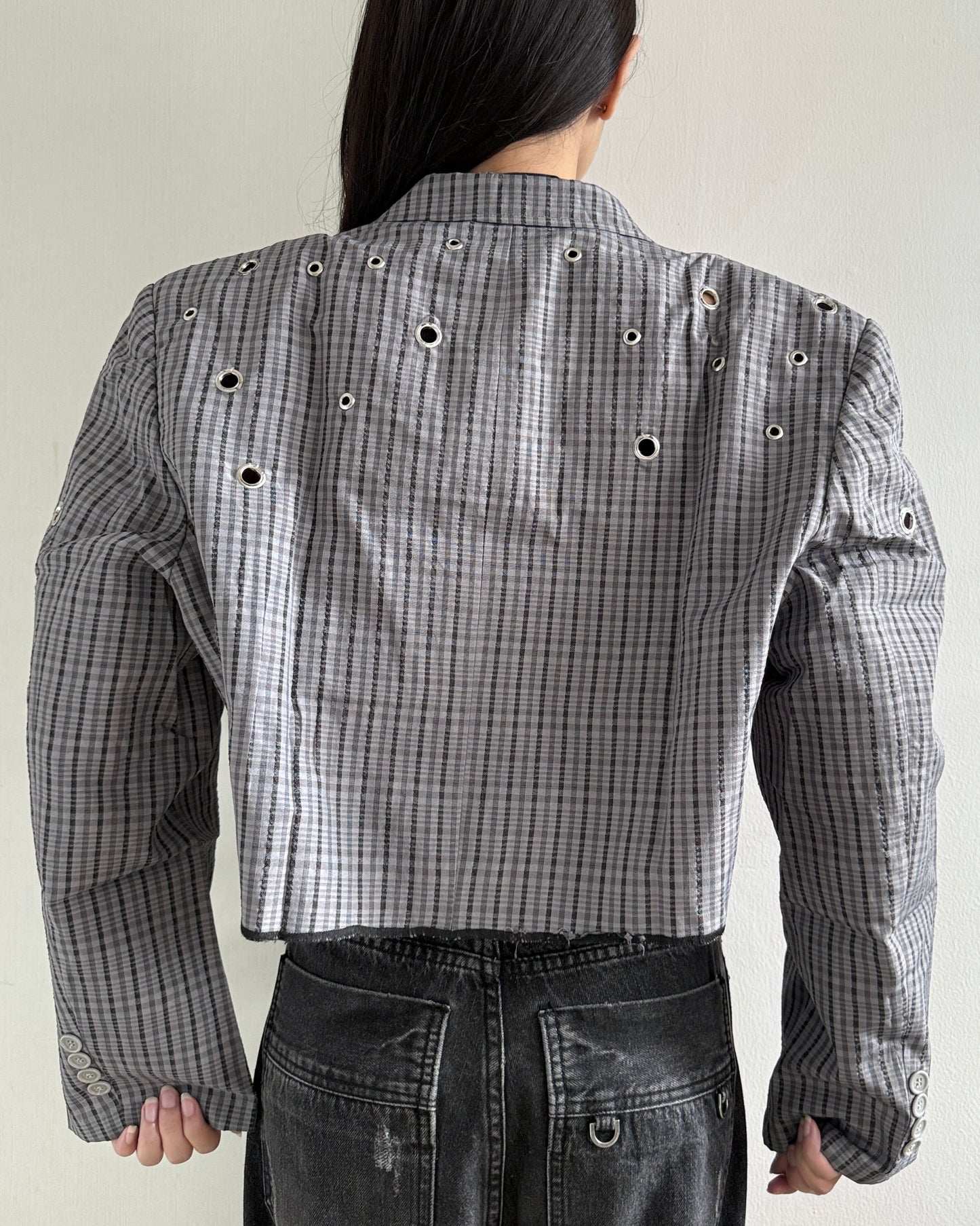 Eyelet Blazer 037