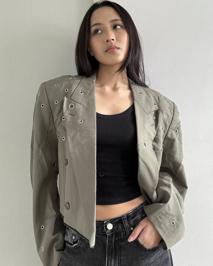 Eyelet Blazer 038