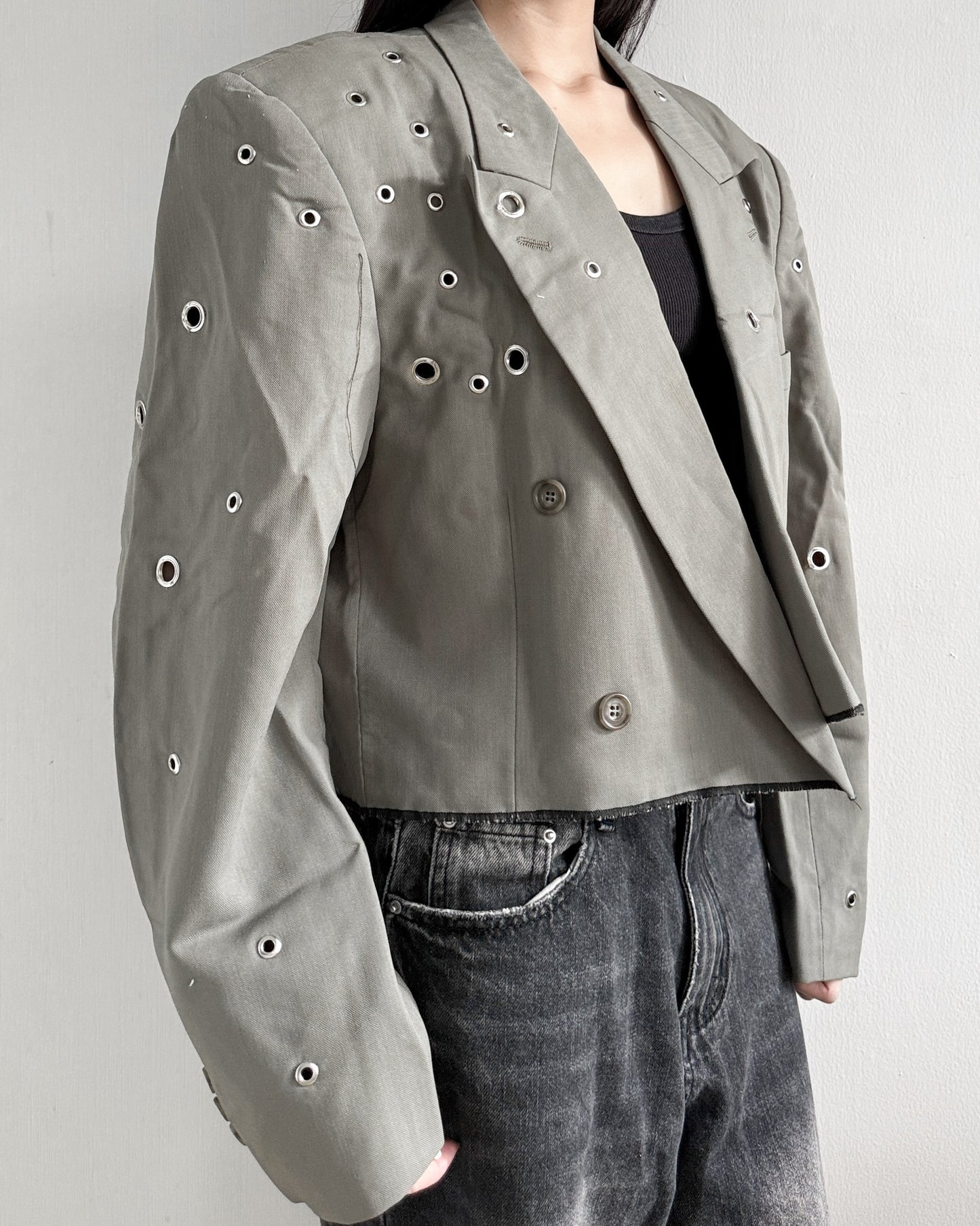 Eyelet Blazer 038