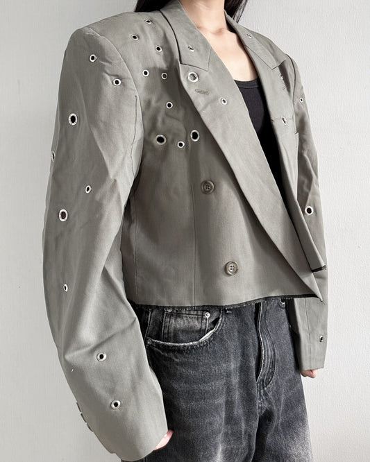 Eyelet Blazer 038