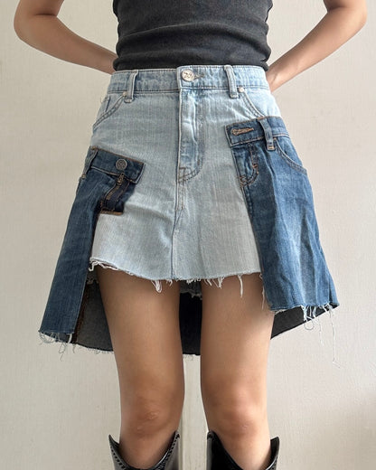 Doubled Mini Skirt 006