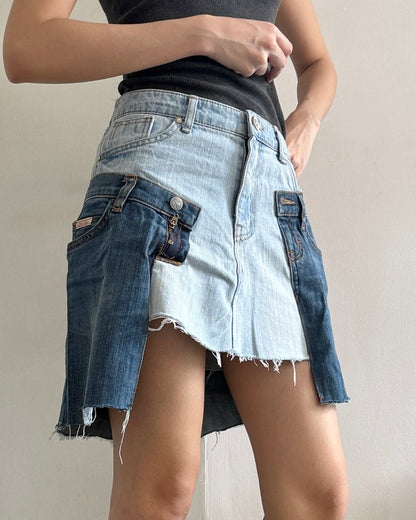 Doubled Mini Skirt 006