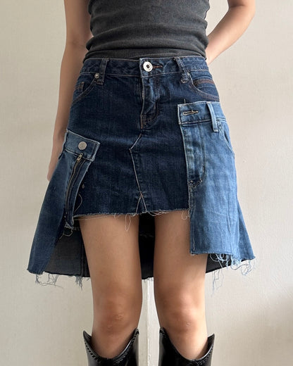 Doubled Mini Skirt 007